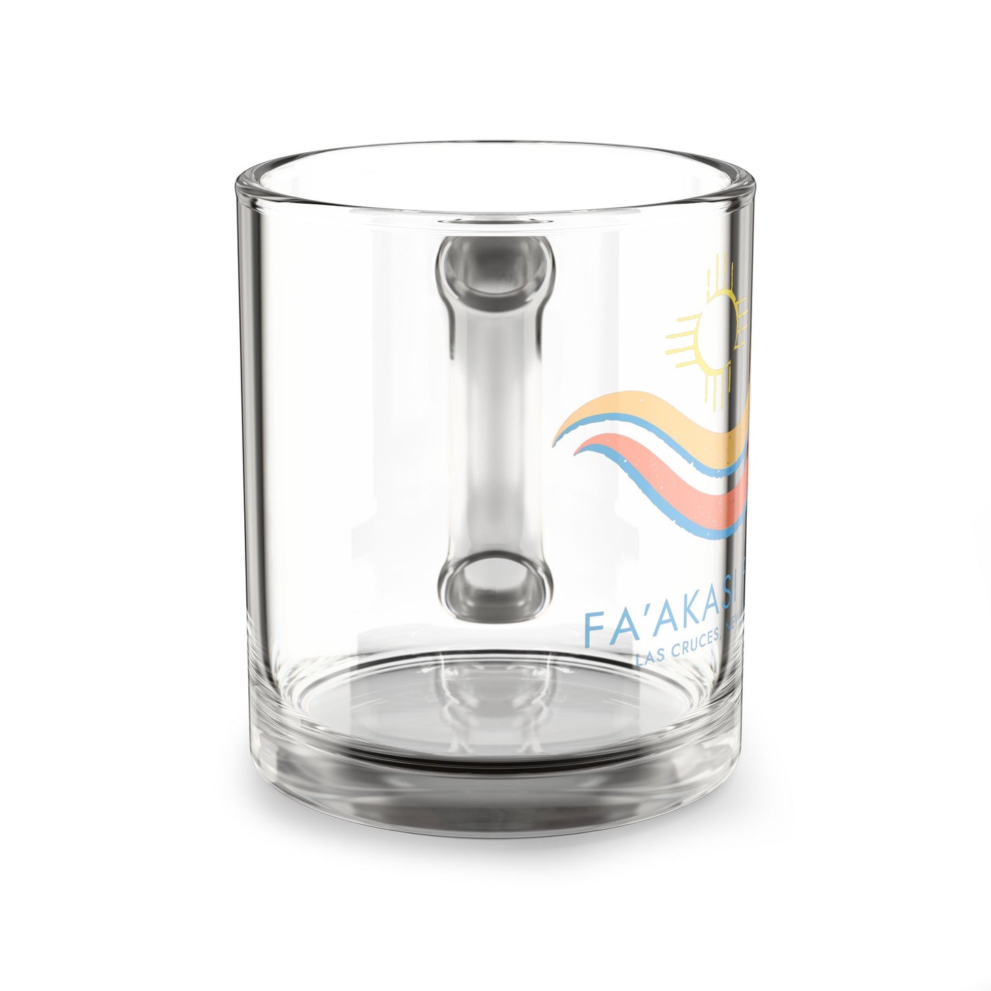 Fa’akasi Farm Glass Mug, 10oz