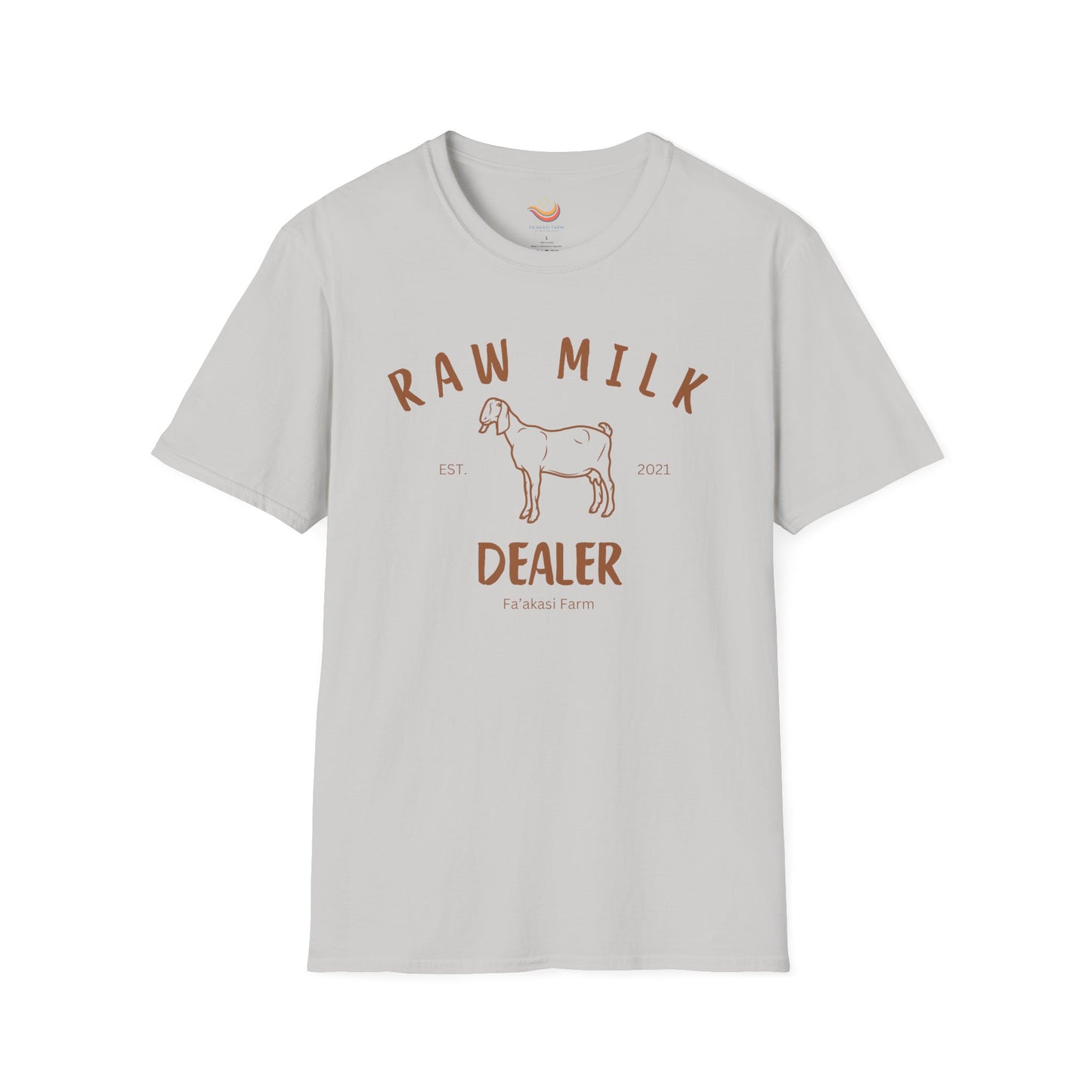 Raw Milk Dealer Unisex Softstyle T-Shirt