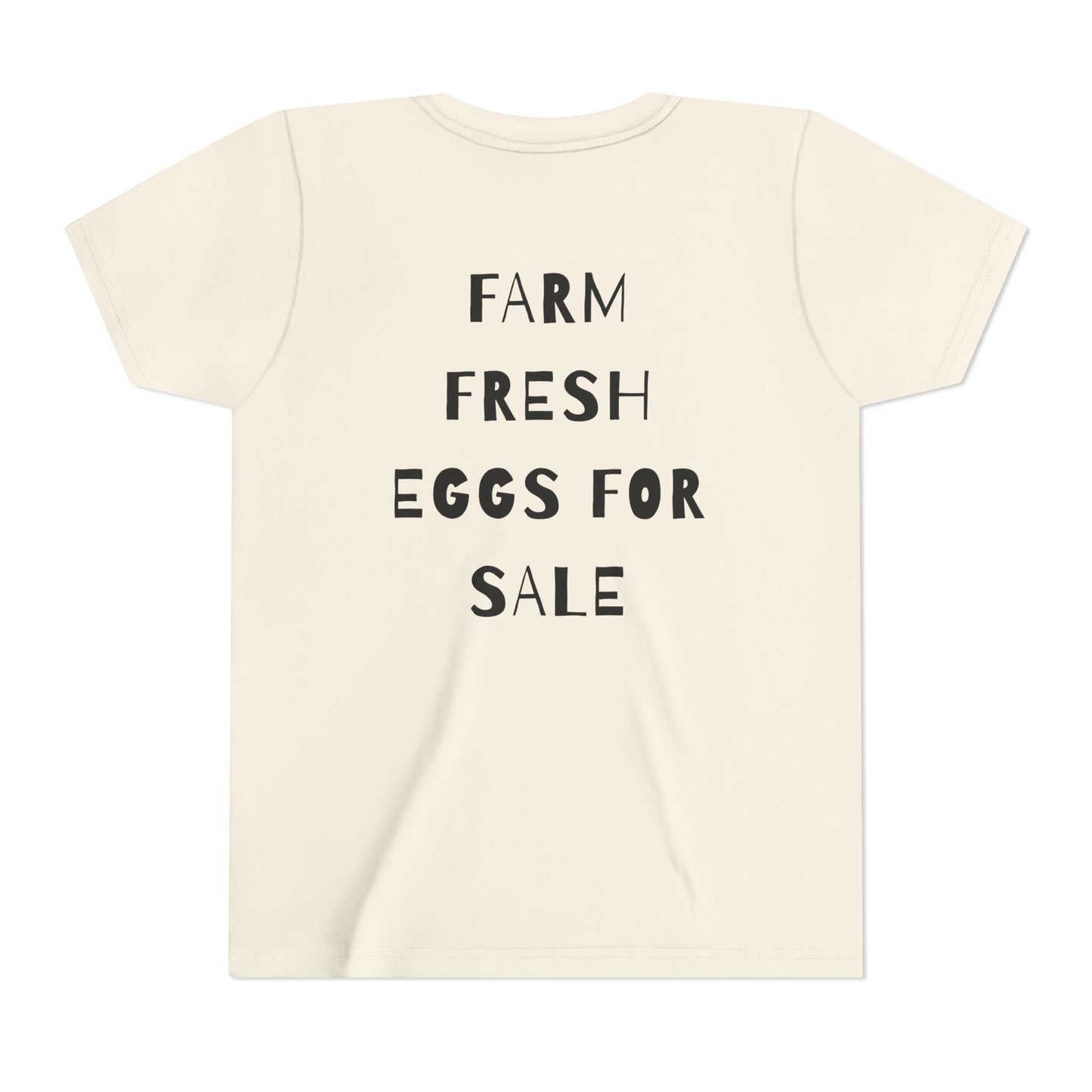 Youth Fa’akasi Farm Eggs For Sale Short Sleeve Tee