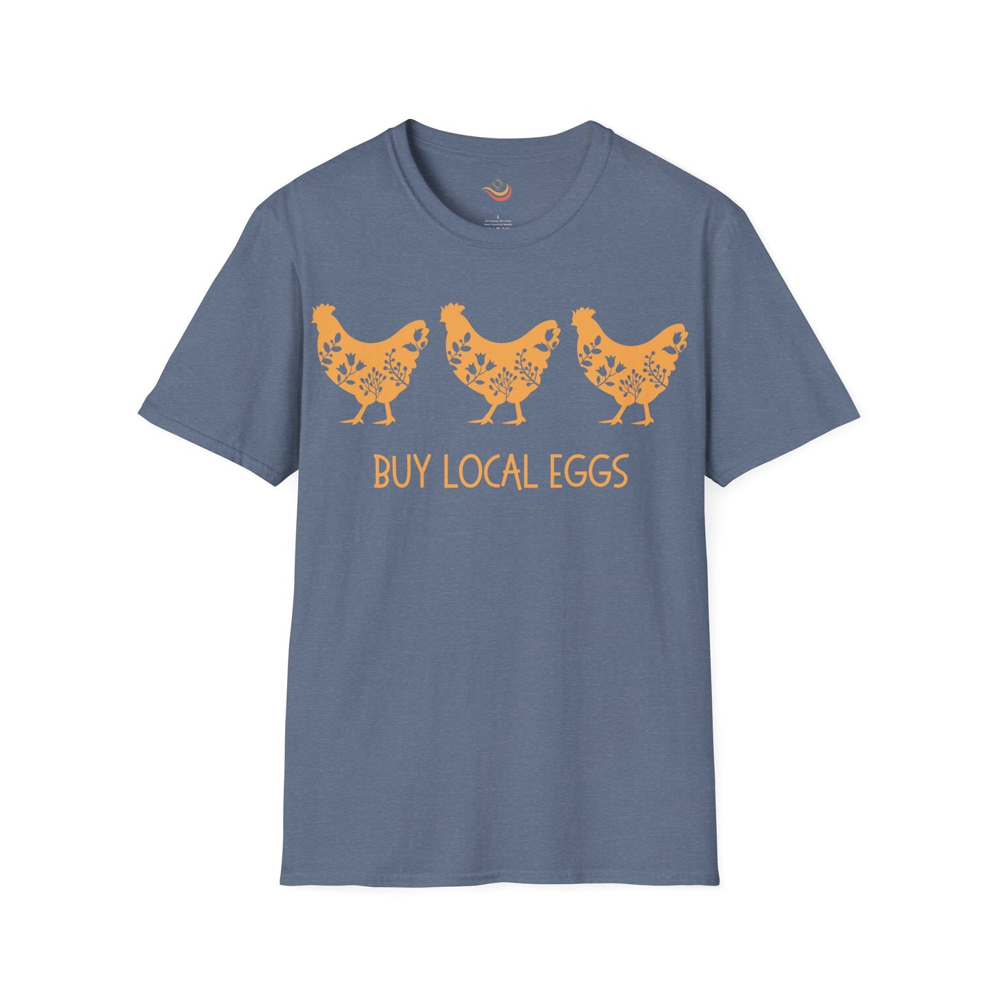 Buy Local Eggs Unisex Softstyle T-Shirt