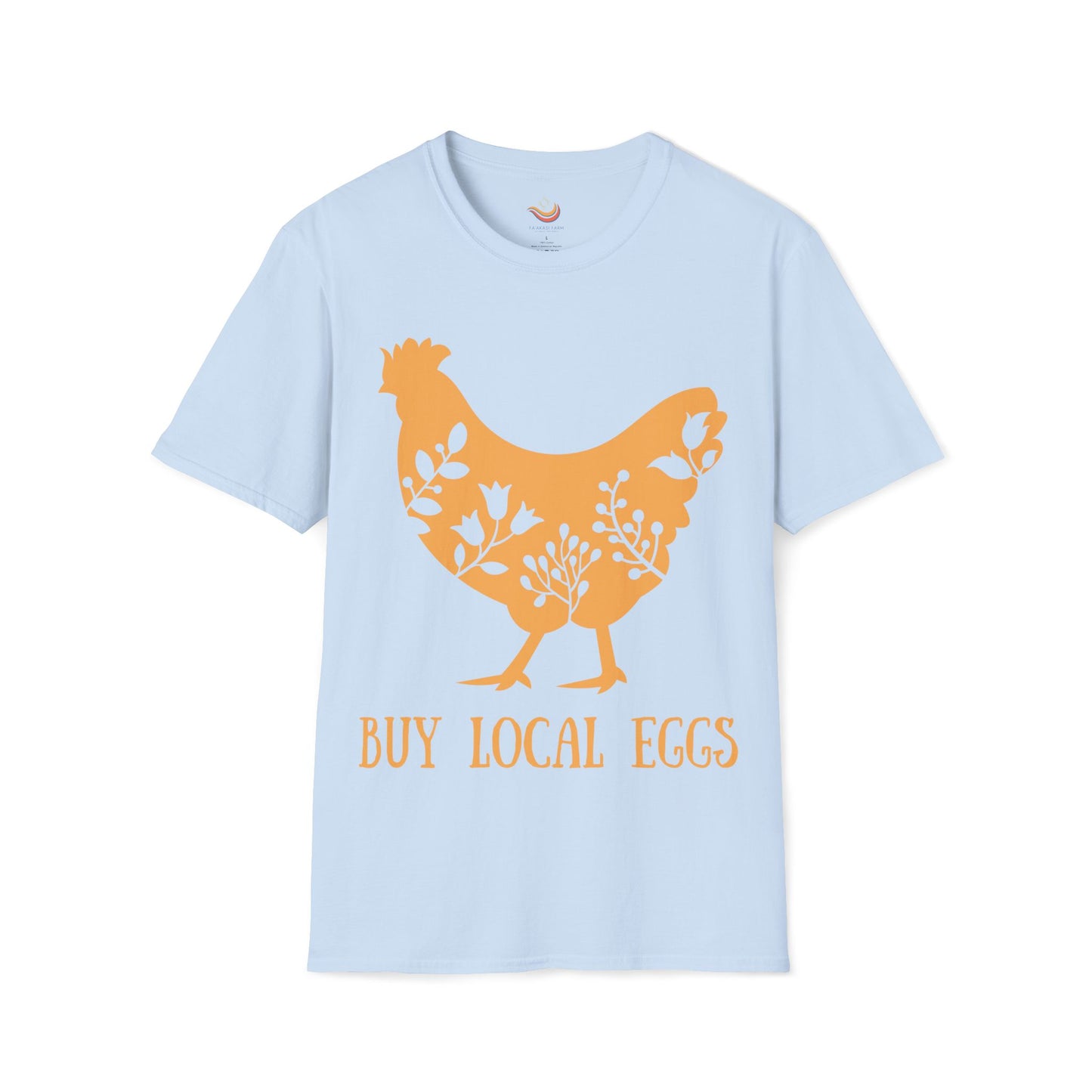 Eat Local Eggs Unisex Softstyle T-Shirt