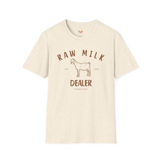 Raw Milk Dealer Unisex Softstyle T-Shirt