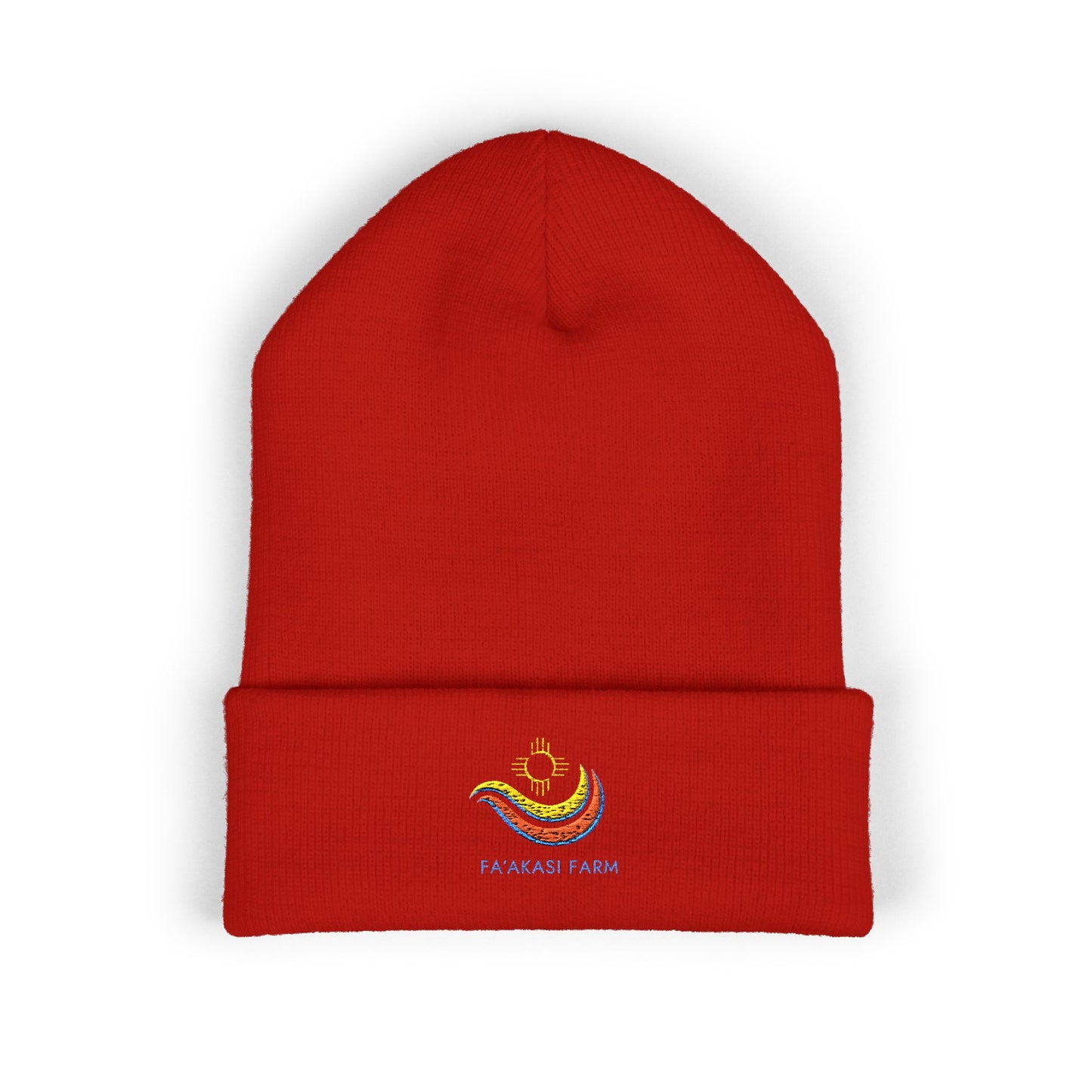 Fa’akasi Farm Classic Cuffed Beanie (Embroidery)