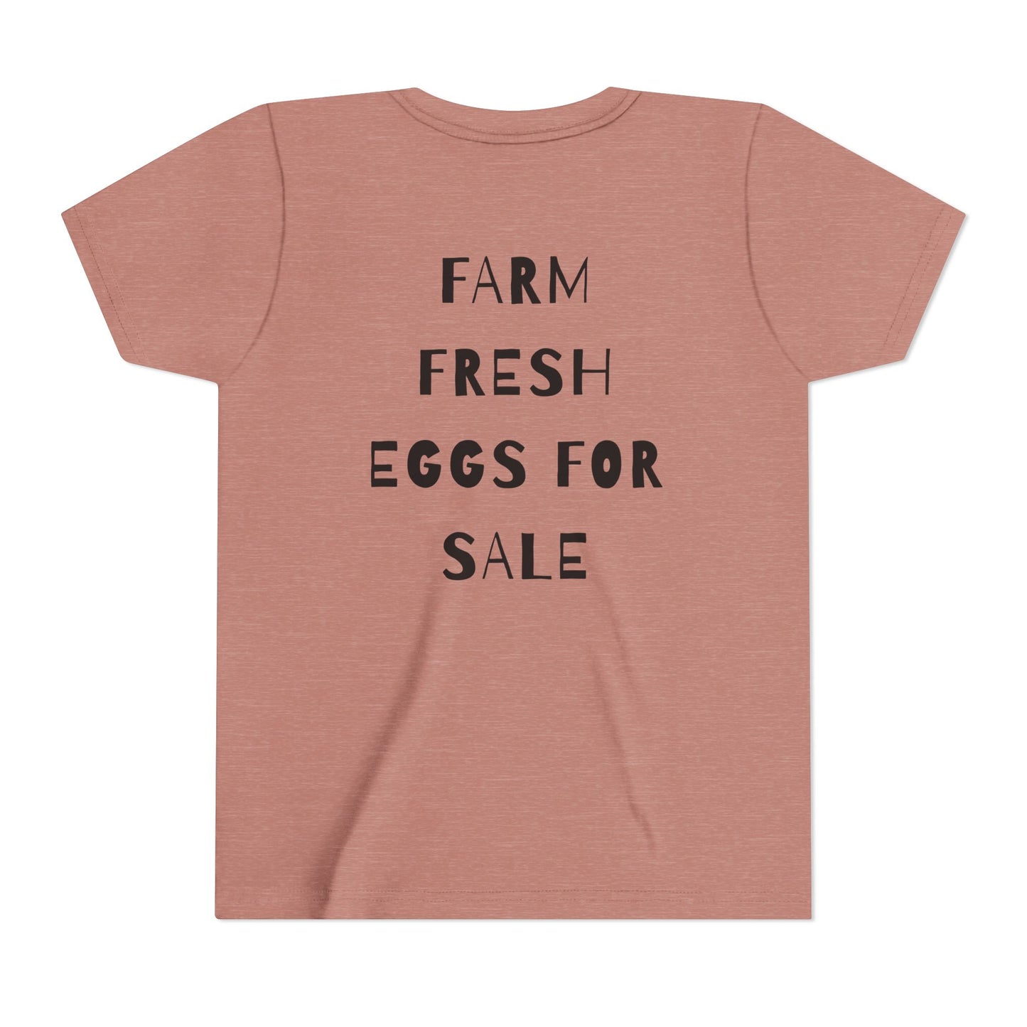 Youth Fa’akasi Farm Eggs For Sale Short Sleeve Tee