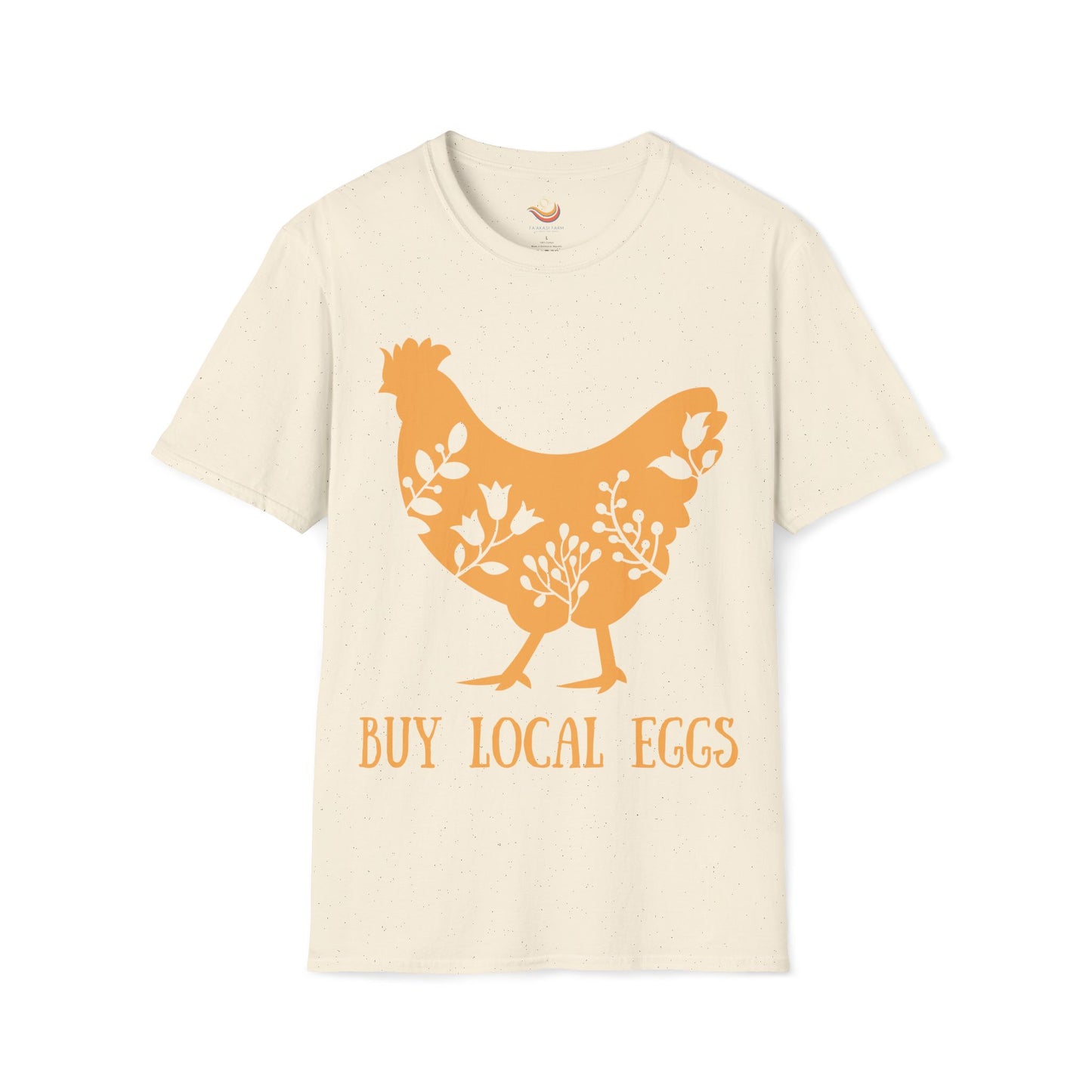 Eat Local Eggs Unisex Softstyle T-Shirt