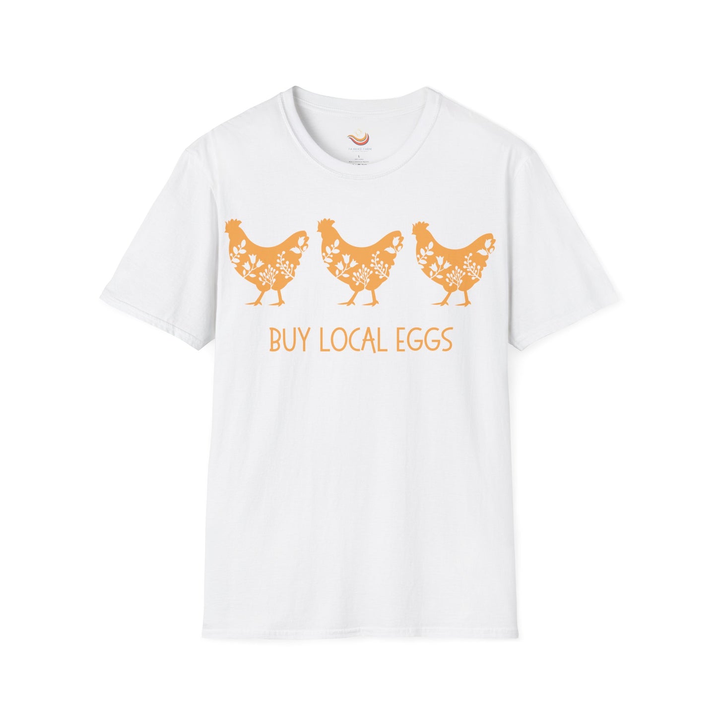 Buy Local Eggs Unisex Softstyle T-Shirt