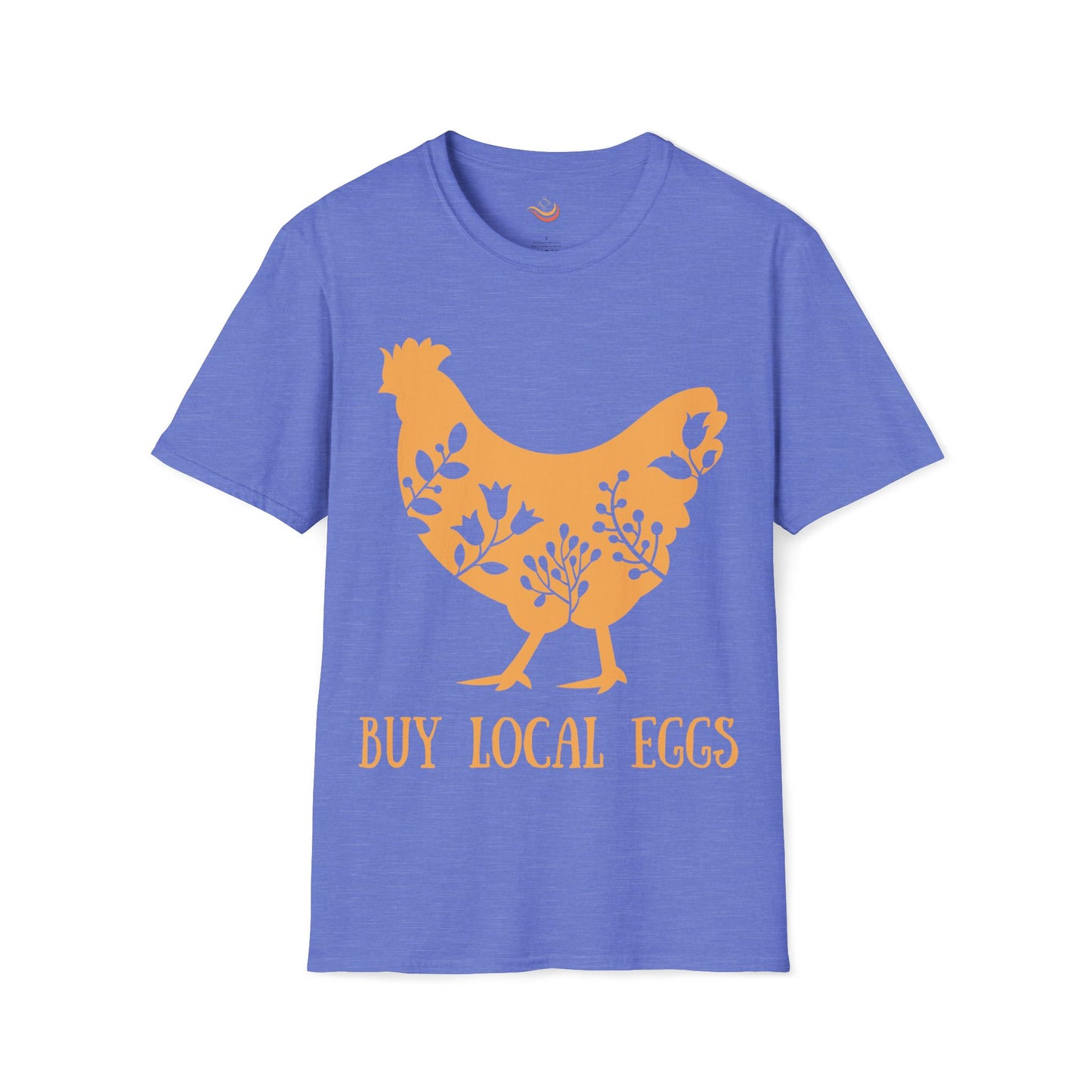 Eat Local Eggs Unisex Softstyle T-Shirt