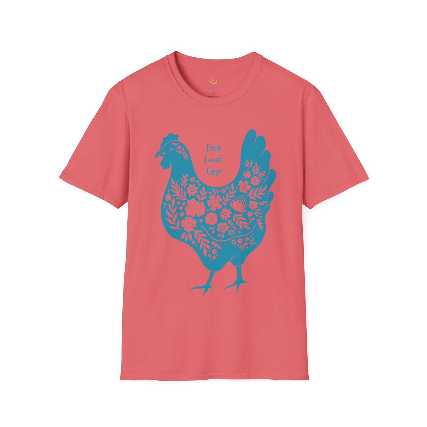 Buy Local Eggs Unisex Softstyle T-Shirt