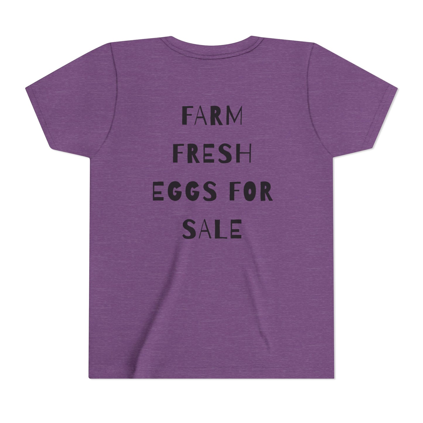Youth Fa’akasi Farm Eggs For Sale Short Sleeve Tee