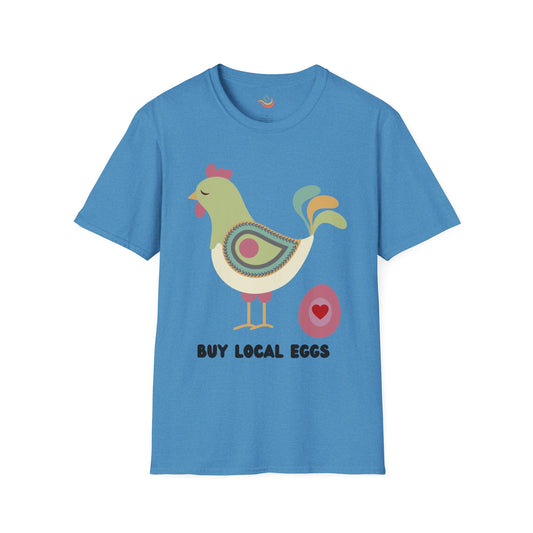 Copy of Buy Local Eggs Unisex Softstyle T-Shirt