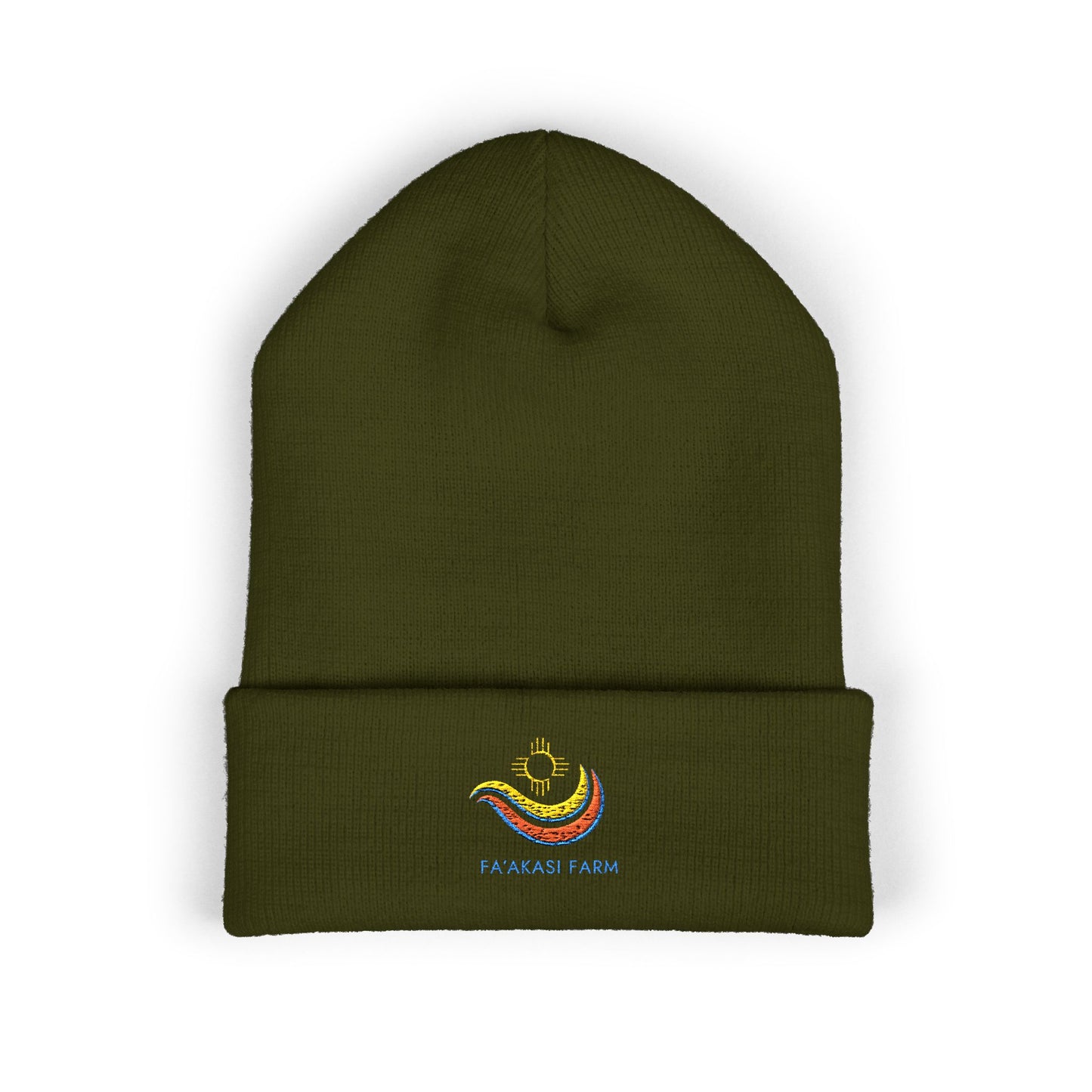 Fa’akasi Farm Classic Cuffed Beanie (Embroidery)