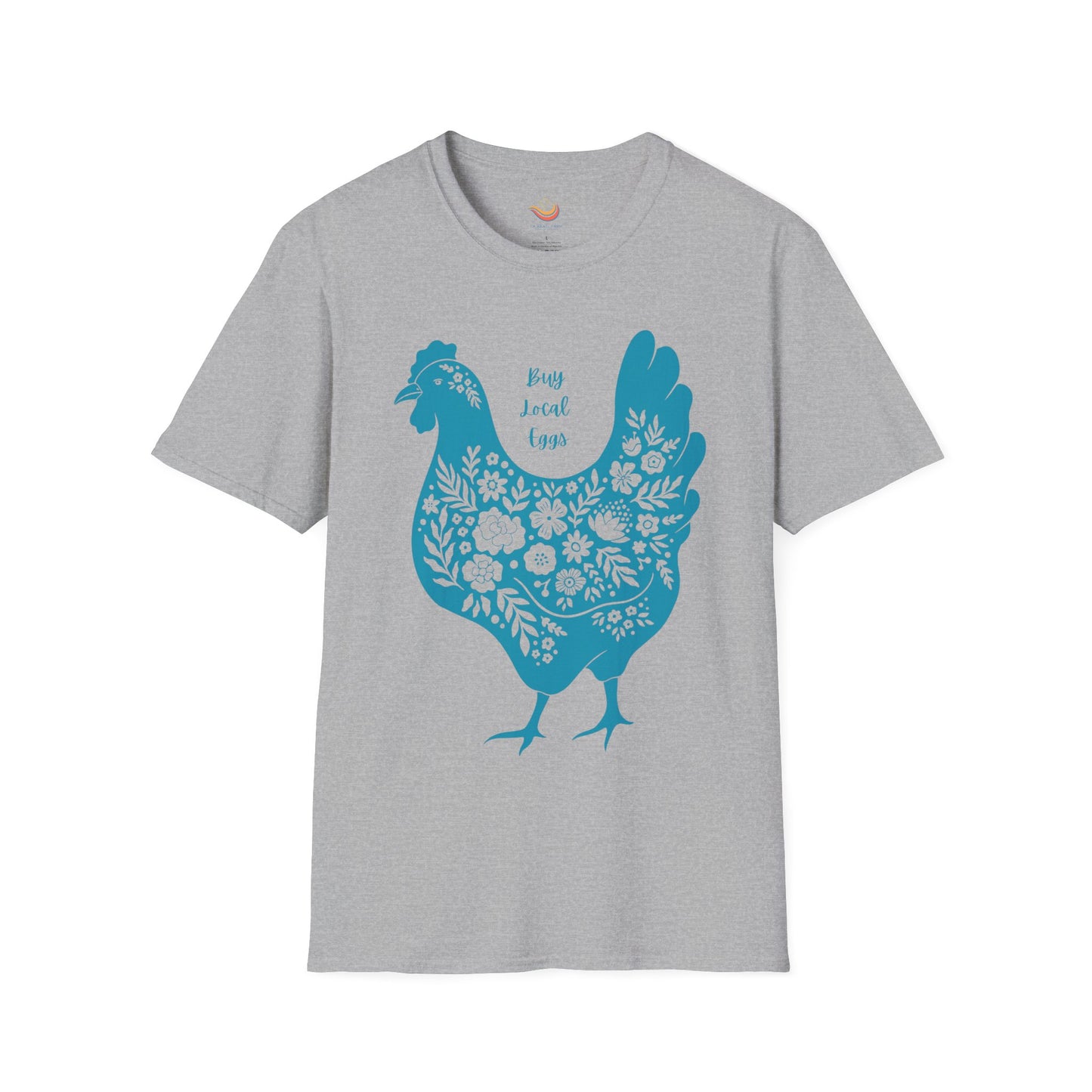 Buy Local Eggs Unisex Softstyle T-Shirt