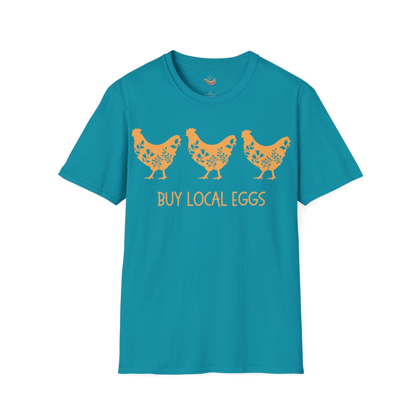 Buy Local Eggs Unisex Softstyle T-Shirt