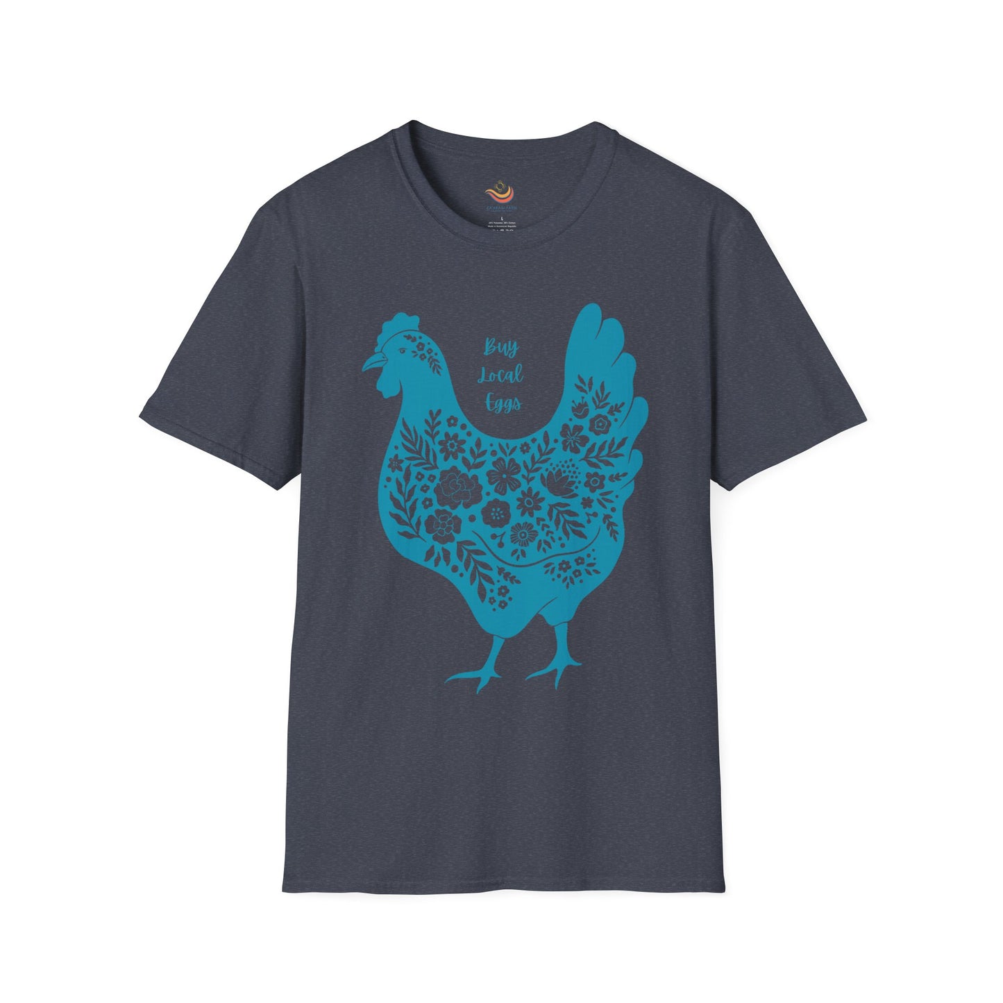 Buy Local Eggs Unisex Softstyle T-Shirt