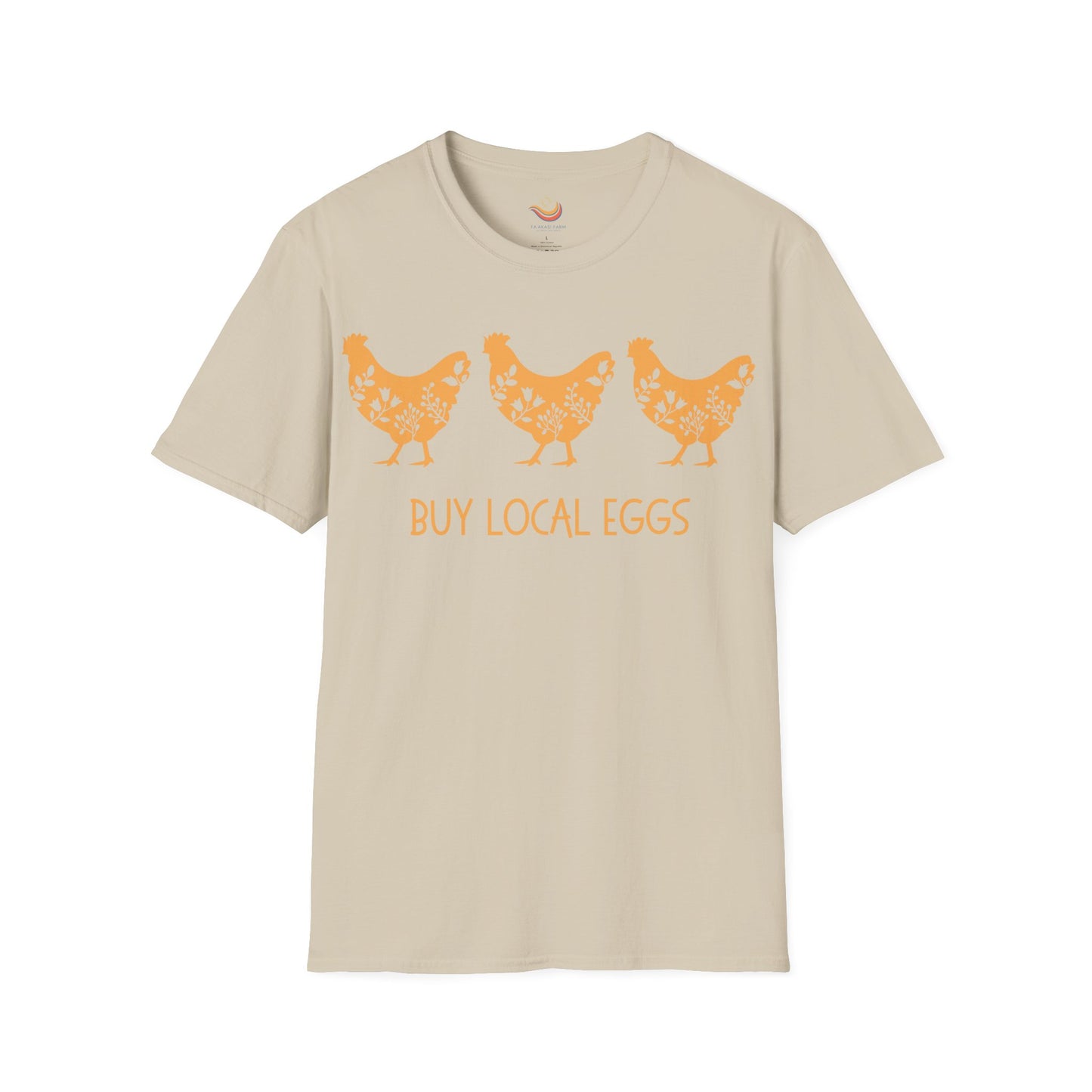 Buy Local Eggs Unisex Softstyle T-Shirt