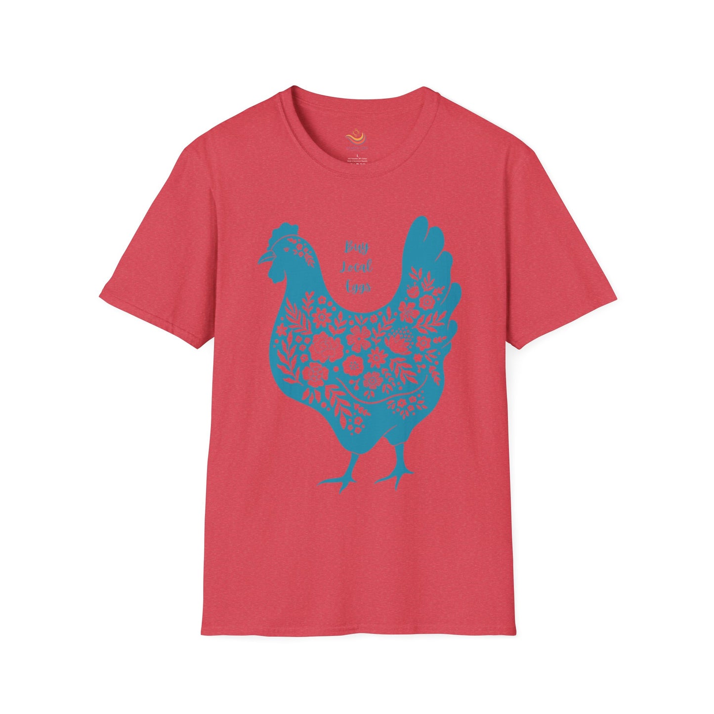 Buy Local Eggs Unisex Softstyle T-Shirt