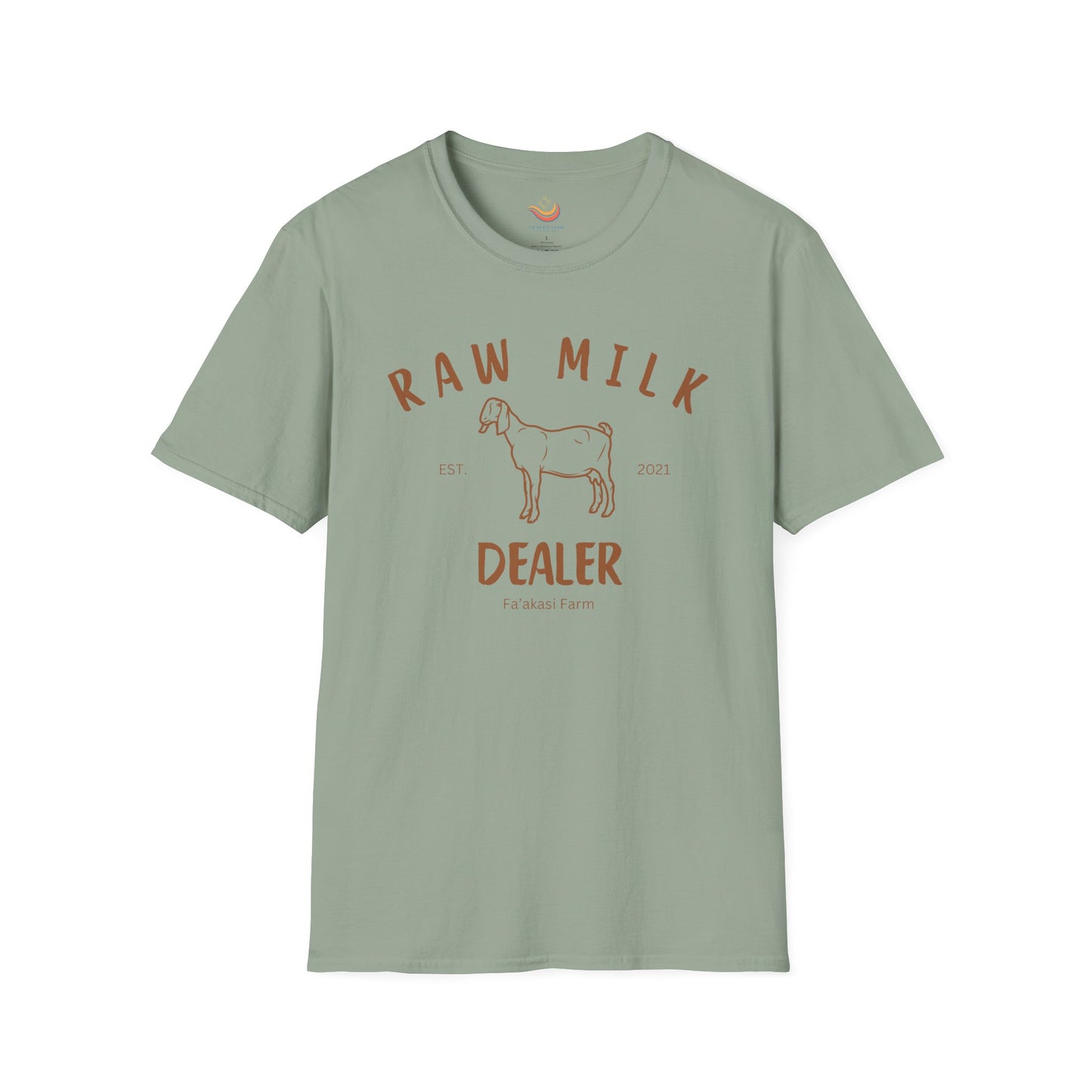 Raw Milk Dealer Unisex Softstyle T-Shirt