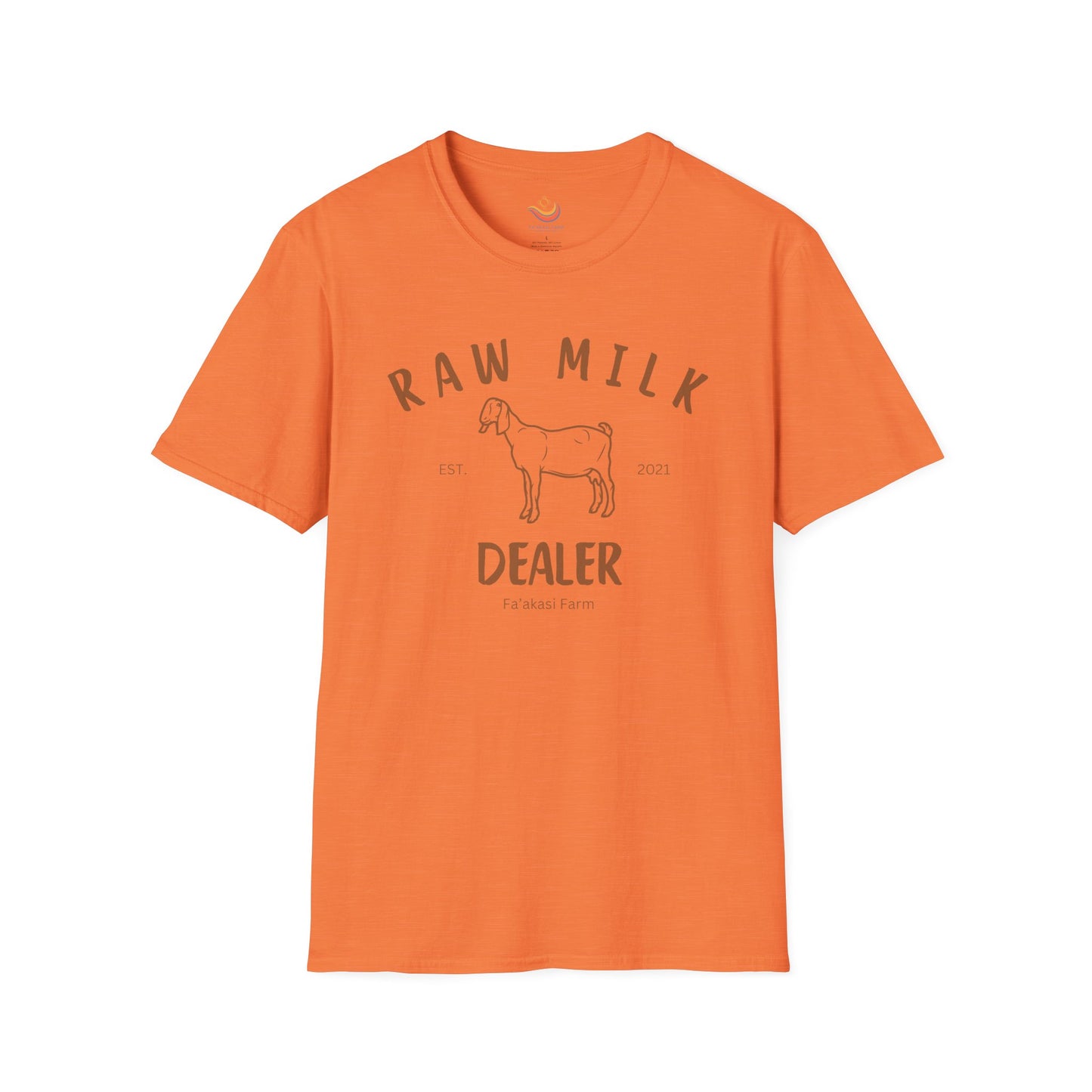 Raw Milk Dealer Unisex Softstyle T-Shirt