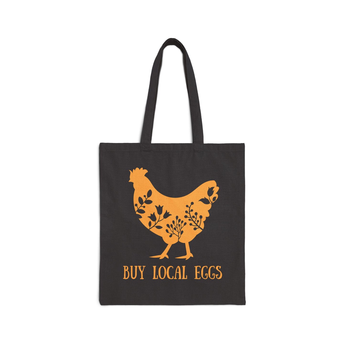 Buy Local Eggs Cotton Canvas Tote Bag