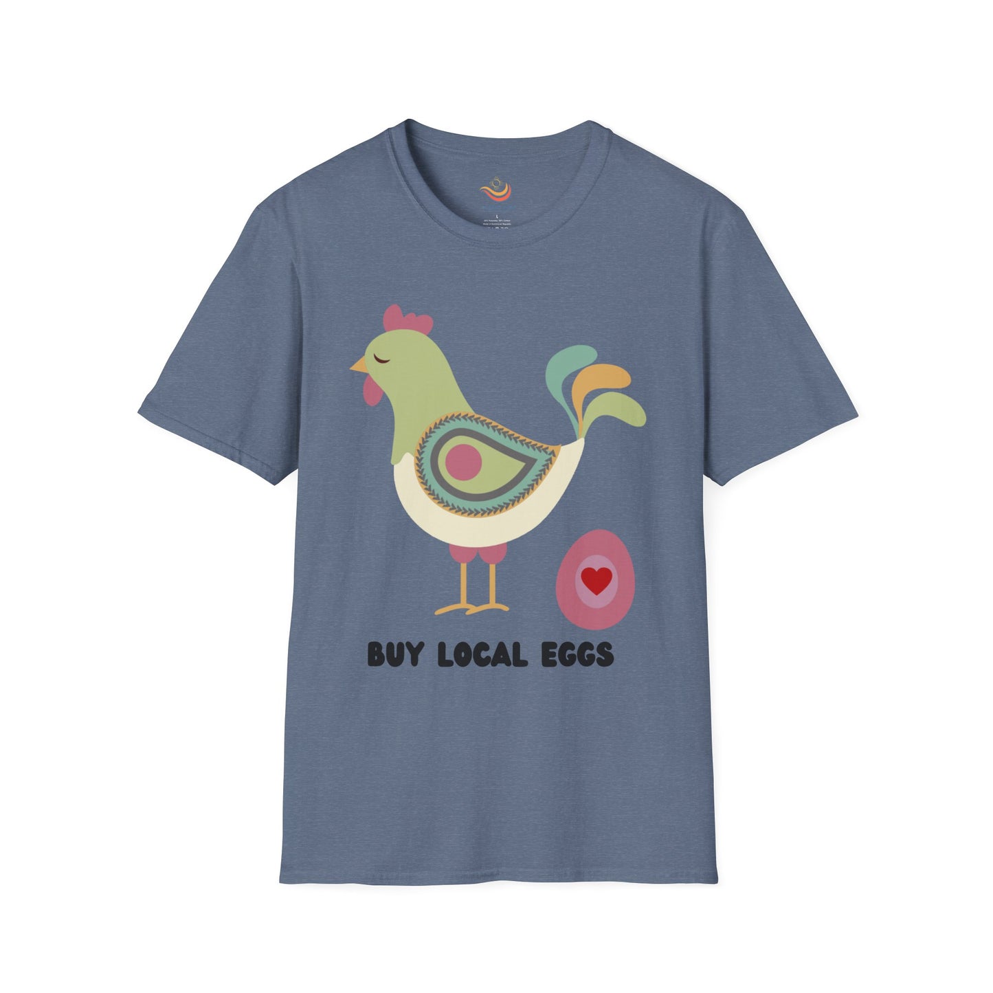 Copy of Buy Local Eggs Unisex Softstyle T-Shirt