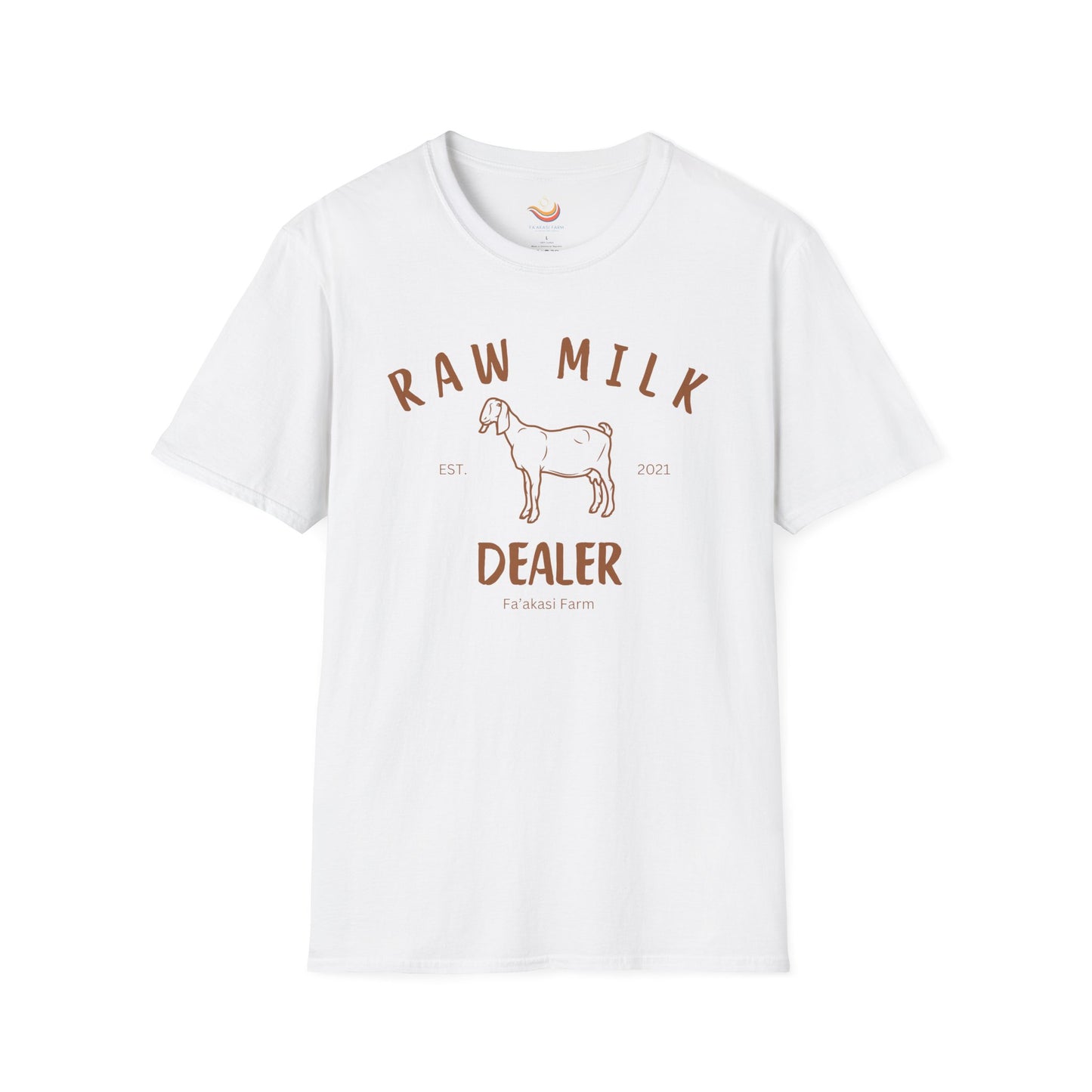 Raw Milk Dealer Unisex Softstyle T-Shirt